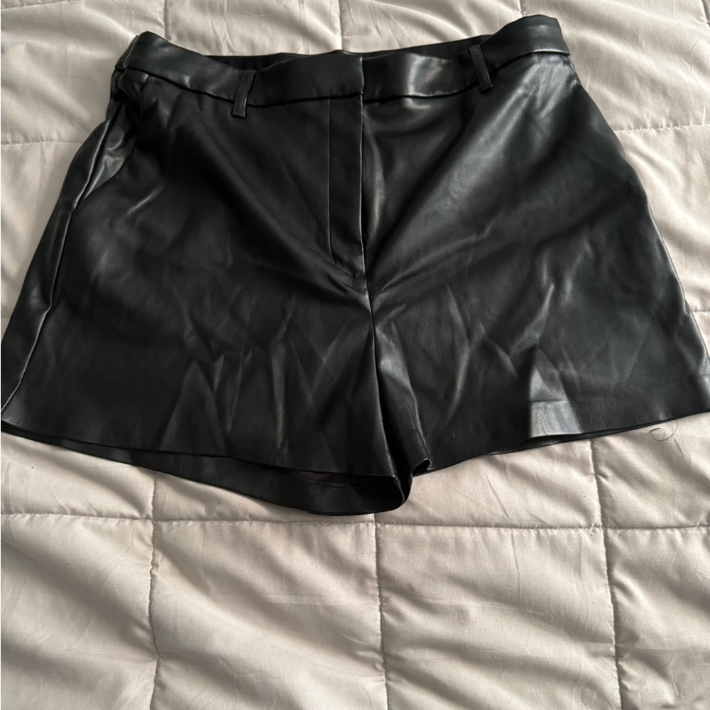 Express Black High Waist Shorts